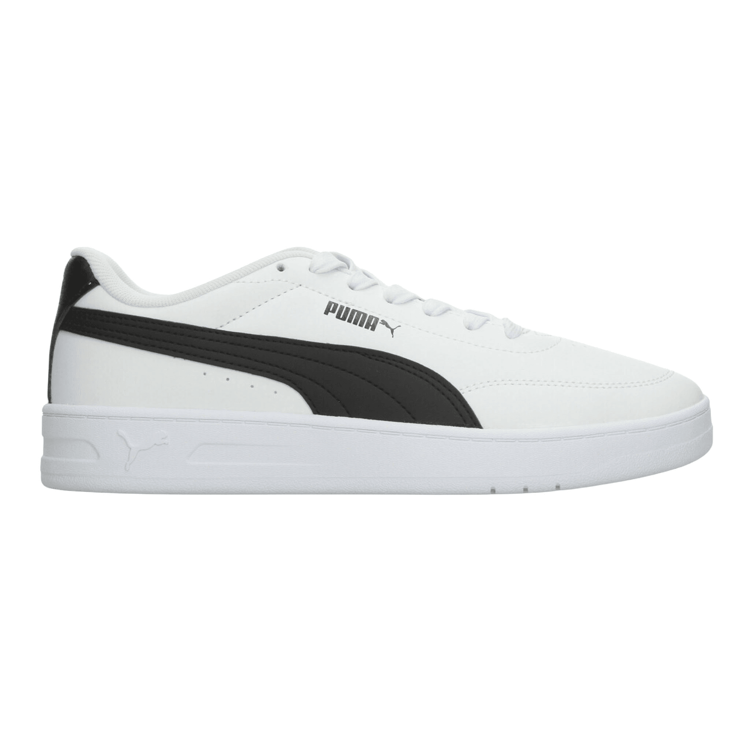 Tenis Puma Court Classic Clean Hombre Casual Negro Caballero — imagen 1