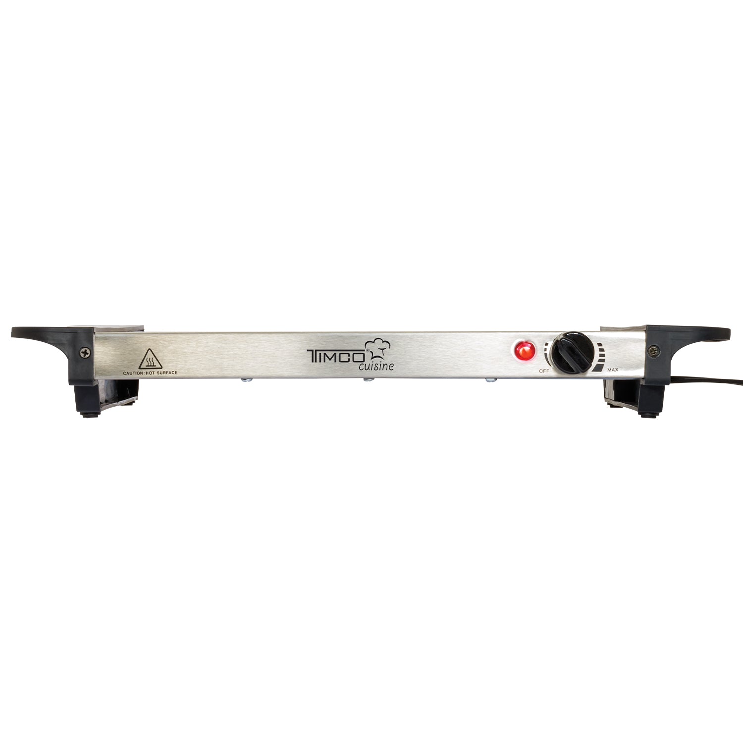 Plancha Eléctrica de Calentamiento Mantiene Alimentos Calientes Bandeja Acero Inoxidable Timco BCE200 — imagen 5