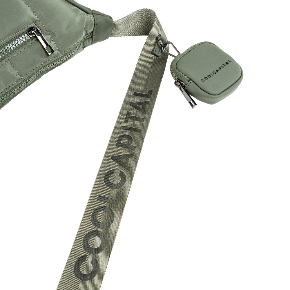 CROSSBODY FUJI Bolsa Compacta Cool Capital Verde — imagen 14