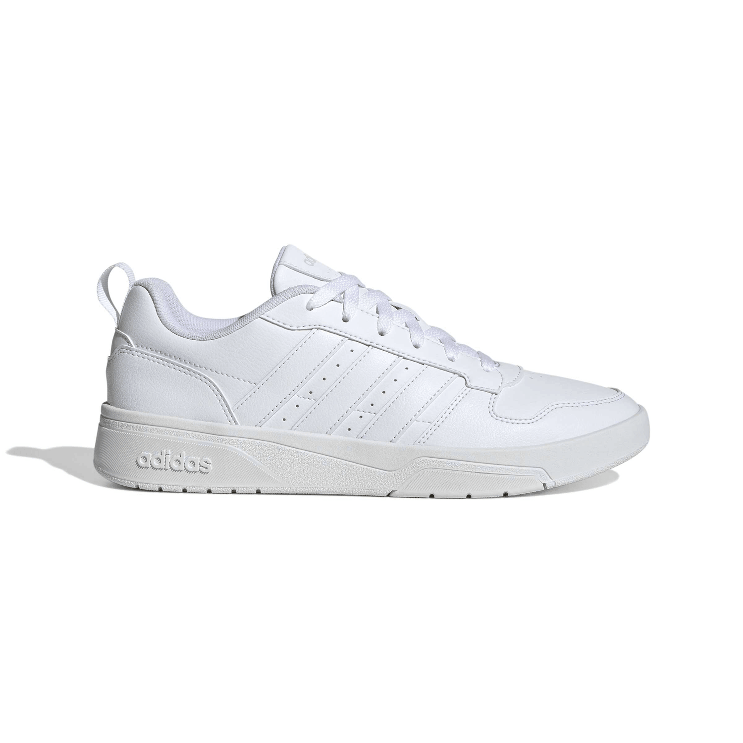 Tenis Adidas Courtwave Hombre Blanco Casual Escolar Cintas Caballero — imagen 2