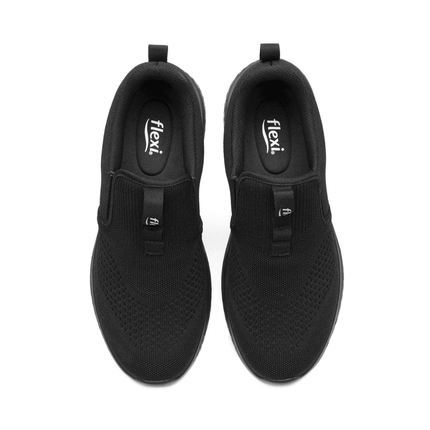 Tenis Flexi Slideon Hombre Deportivo Casual Entrenamiento Cómodo Confort Negro Caballero — imagen 7