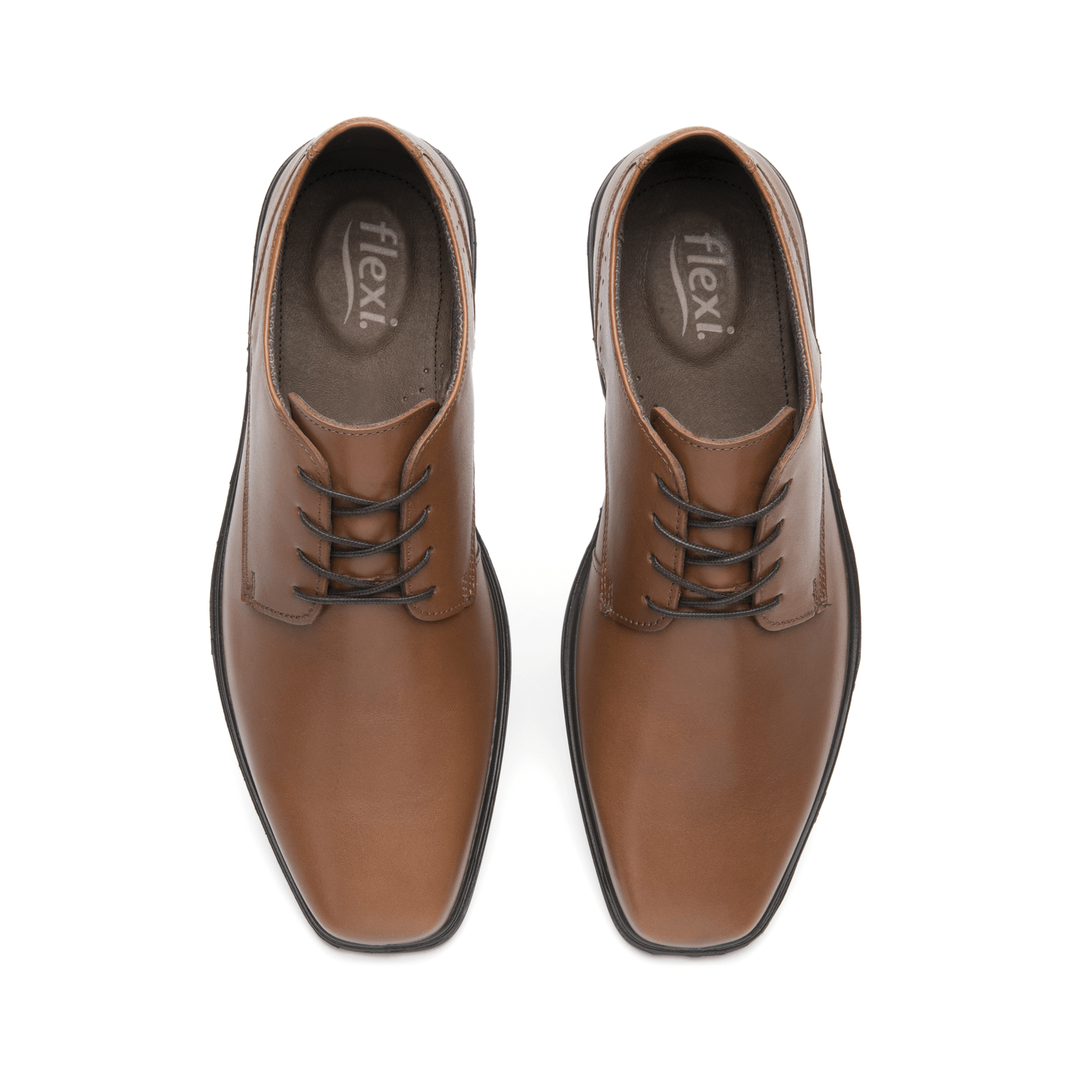 Zapato Hombre Flexi Café Vestir Caballero — imagen 9