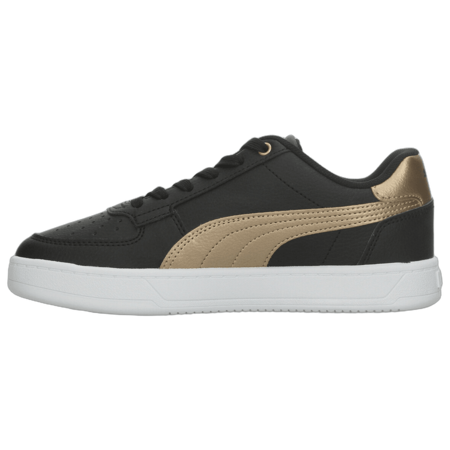 Tenis Dama Puma Caven 2.0 Negro Dorado Casual Mujer — imagen 6