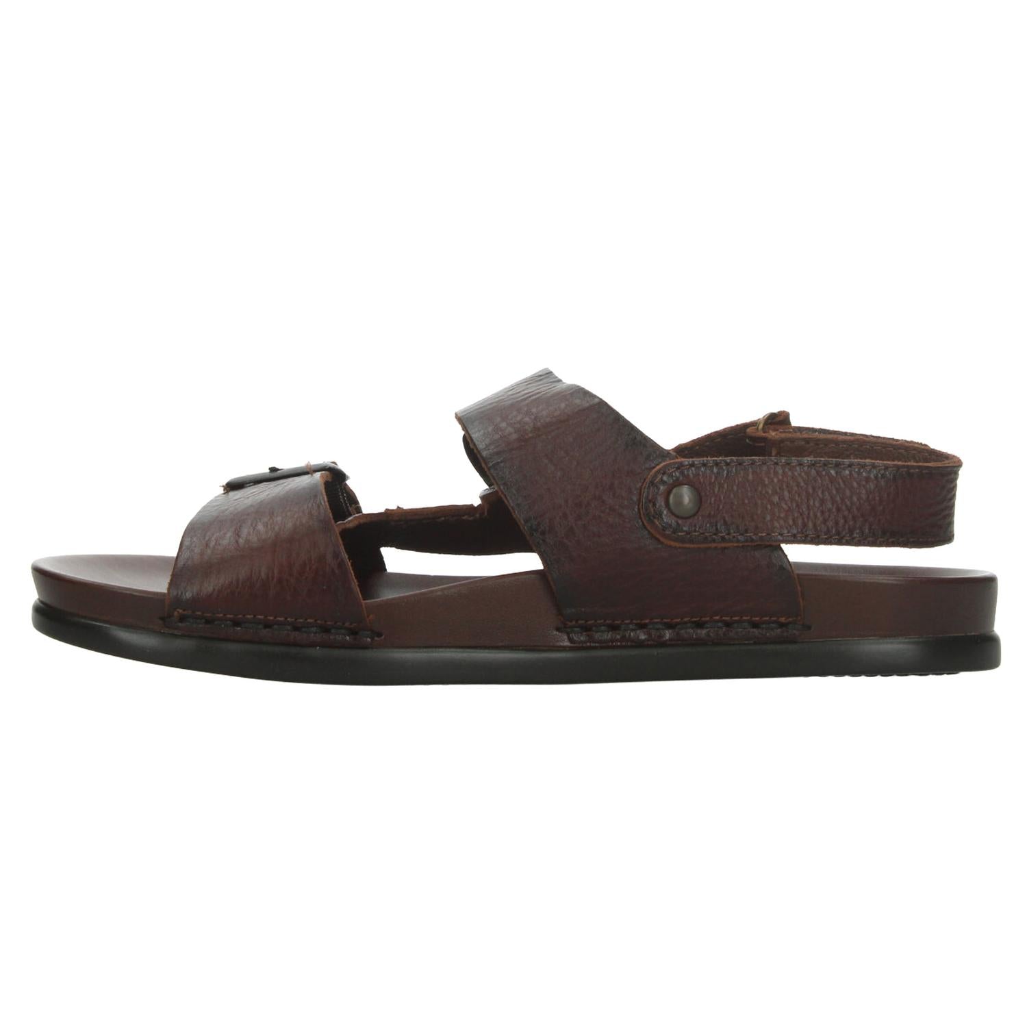Sandalias Hombre Lobo Café Casual Caballero — imagen 6