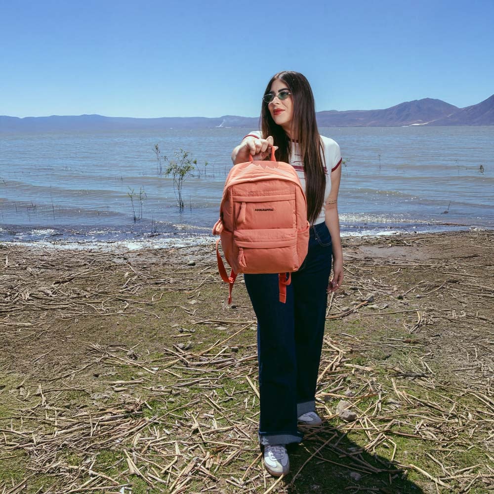 Mochila para laptop CoolCapital Noxus 14" pulgadas Naranja — imagen 7
