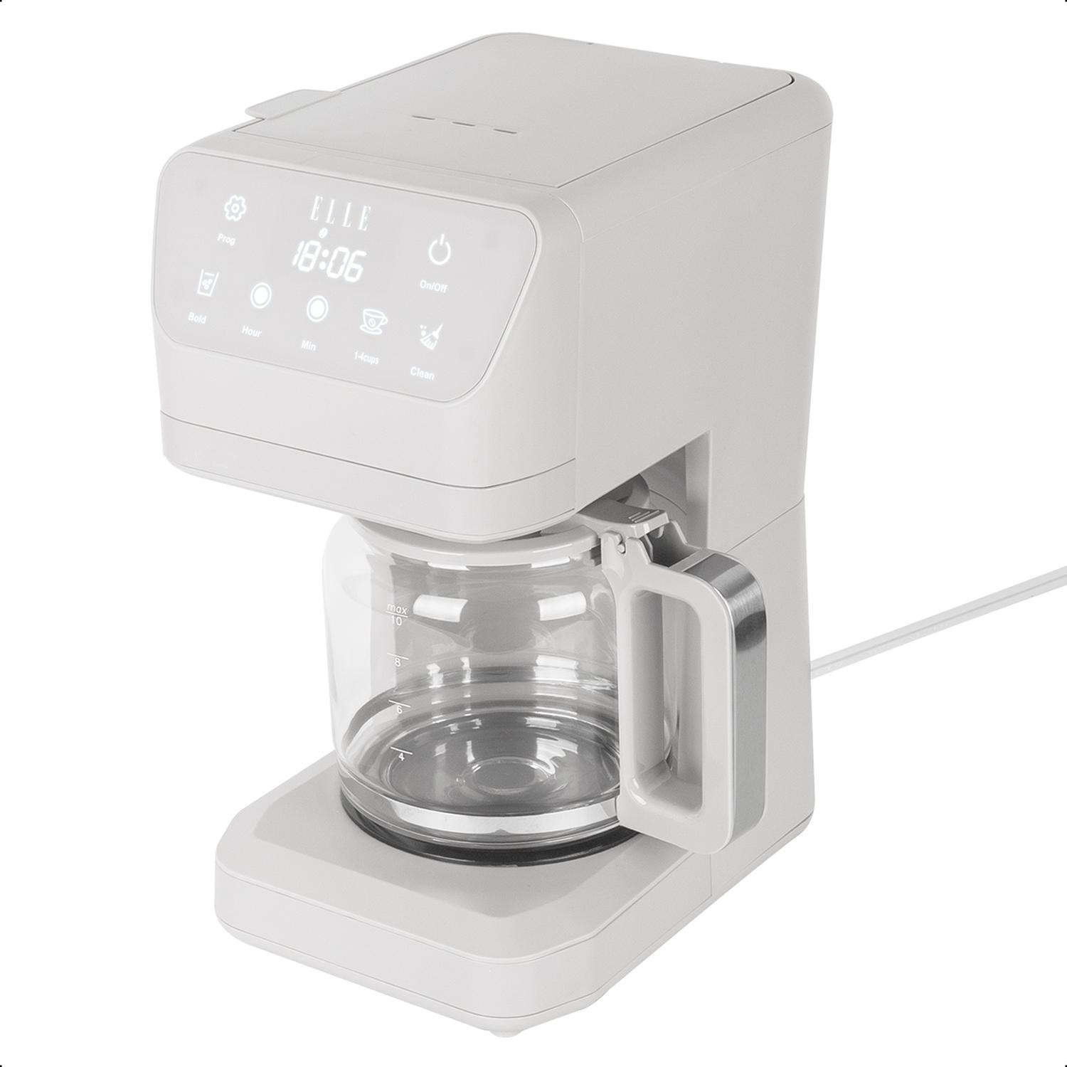 Cafetera de Goteo Digital Programable Elle EKCMP302WH 1.5 L Blanca — imagen 2