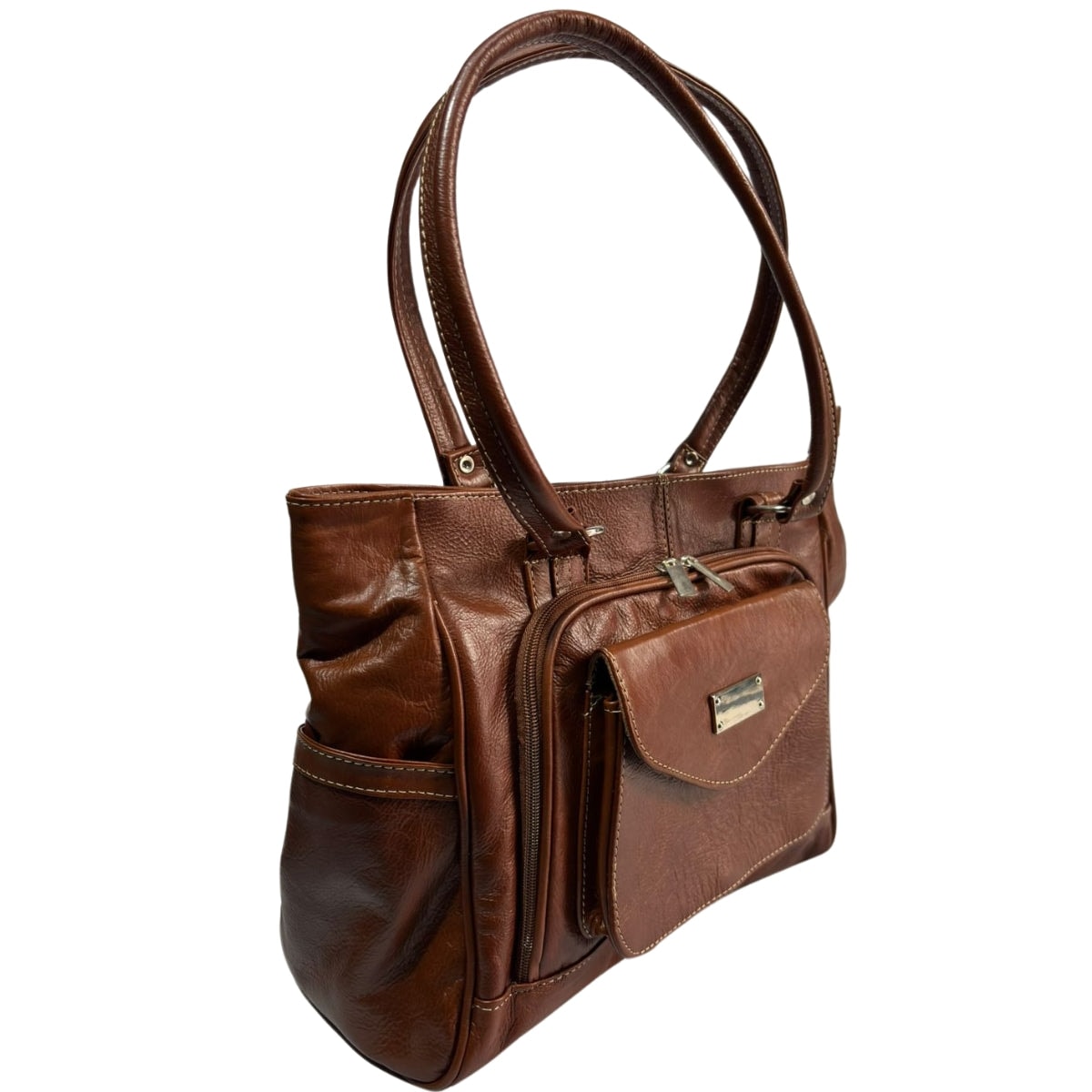 Bolsa De Piel Original Américana Jf21 — imagen 4
