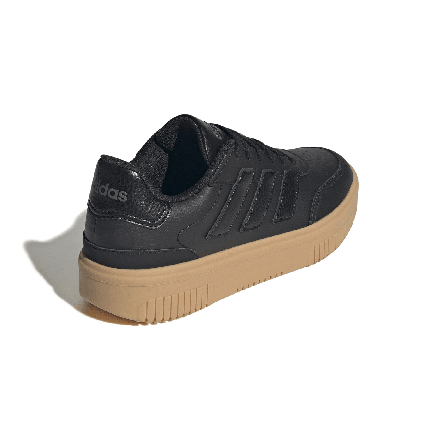 Tenis Adidas Courtblock Bold-Core Dama Casual Negro Mujer — imagen 3