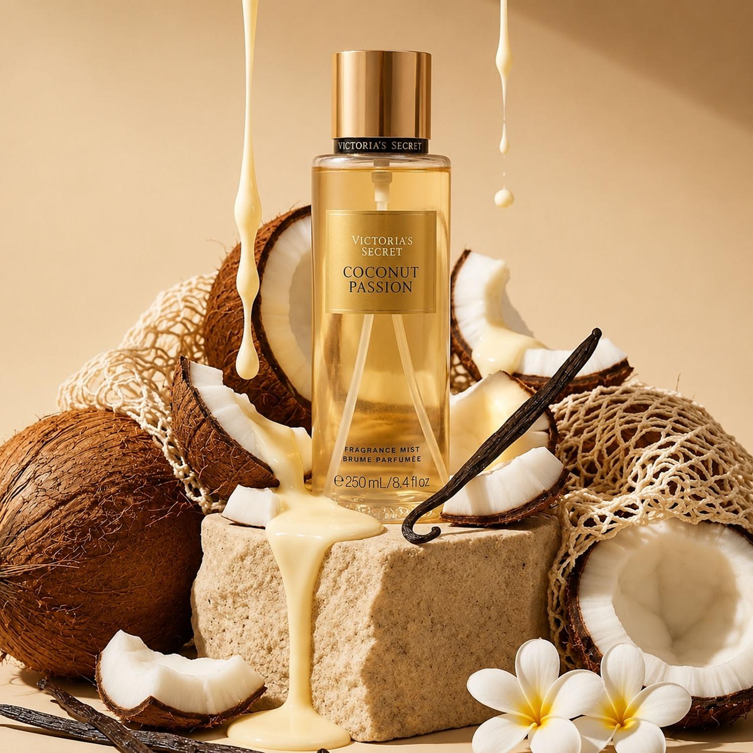 Body Mist Victoria Secret Coconut Passion Perfume Mujer 250ml — imagen 3