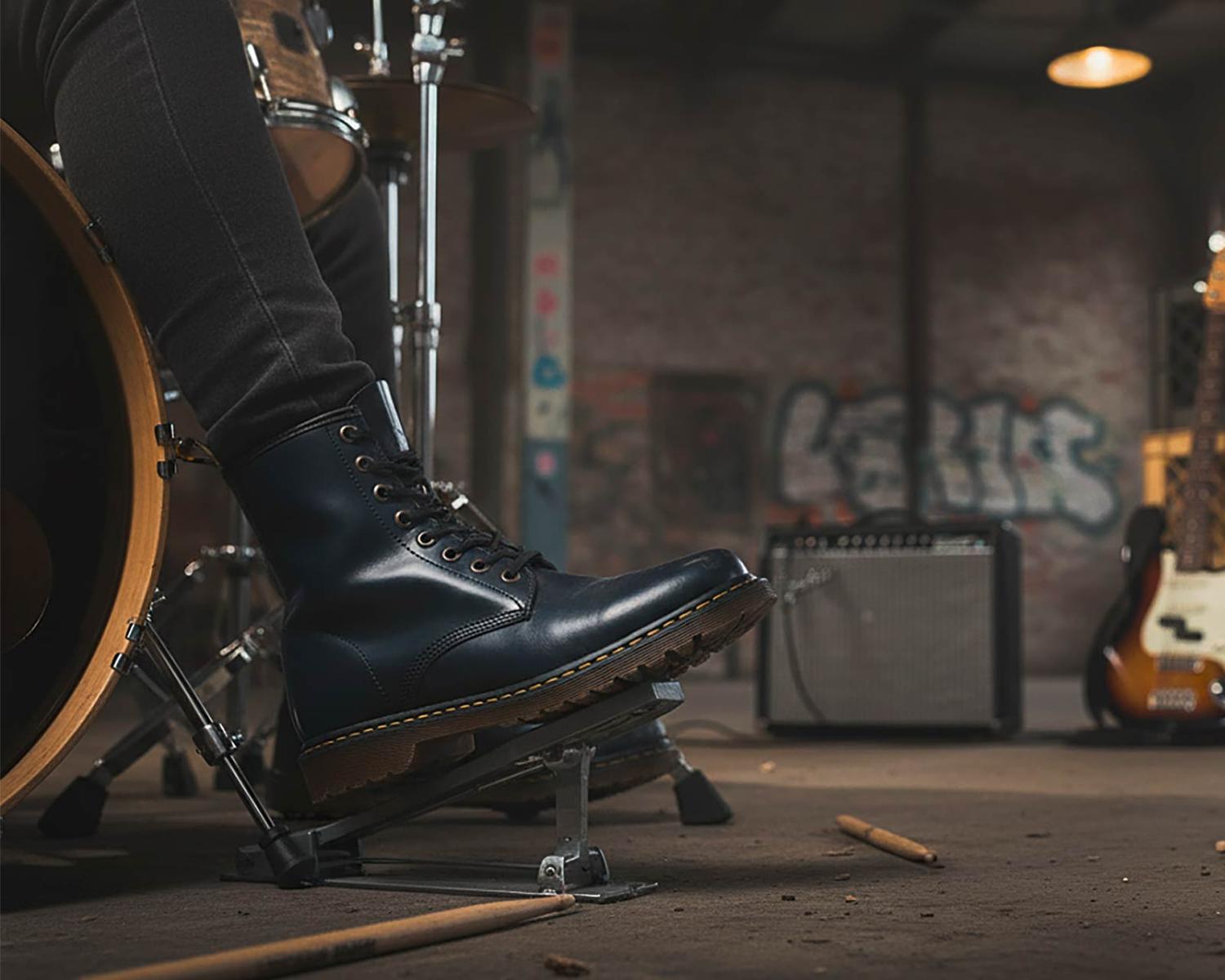 Bota Hombre Casual Botín de Piel Workland 71300 Marino — imagen 8