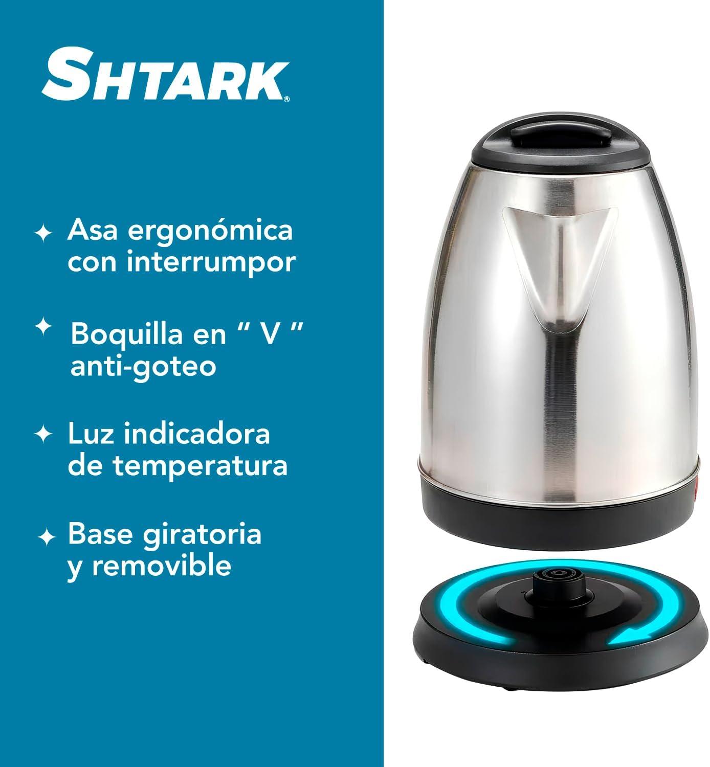 Hervidor Eléctrico Shtark SHTTAI2L Acero Inoxidable 2 L 1500 W — imagen 3