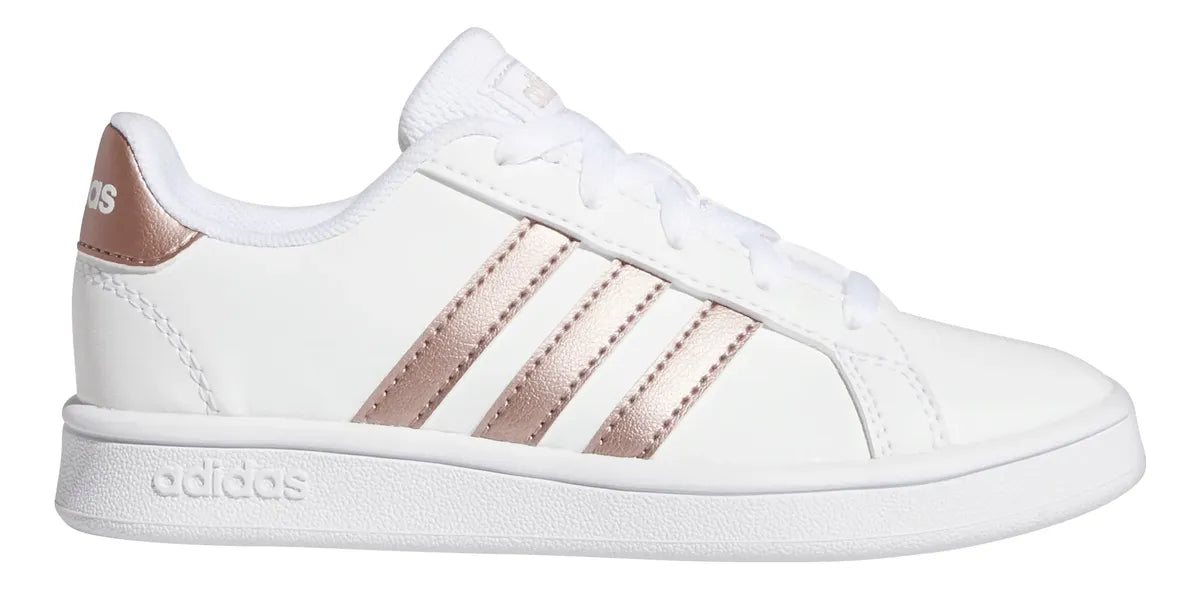 Tenis Adidas Grand Court K Blanco Mujer EF0101 CT — imagen 5