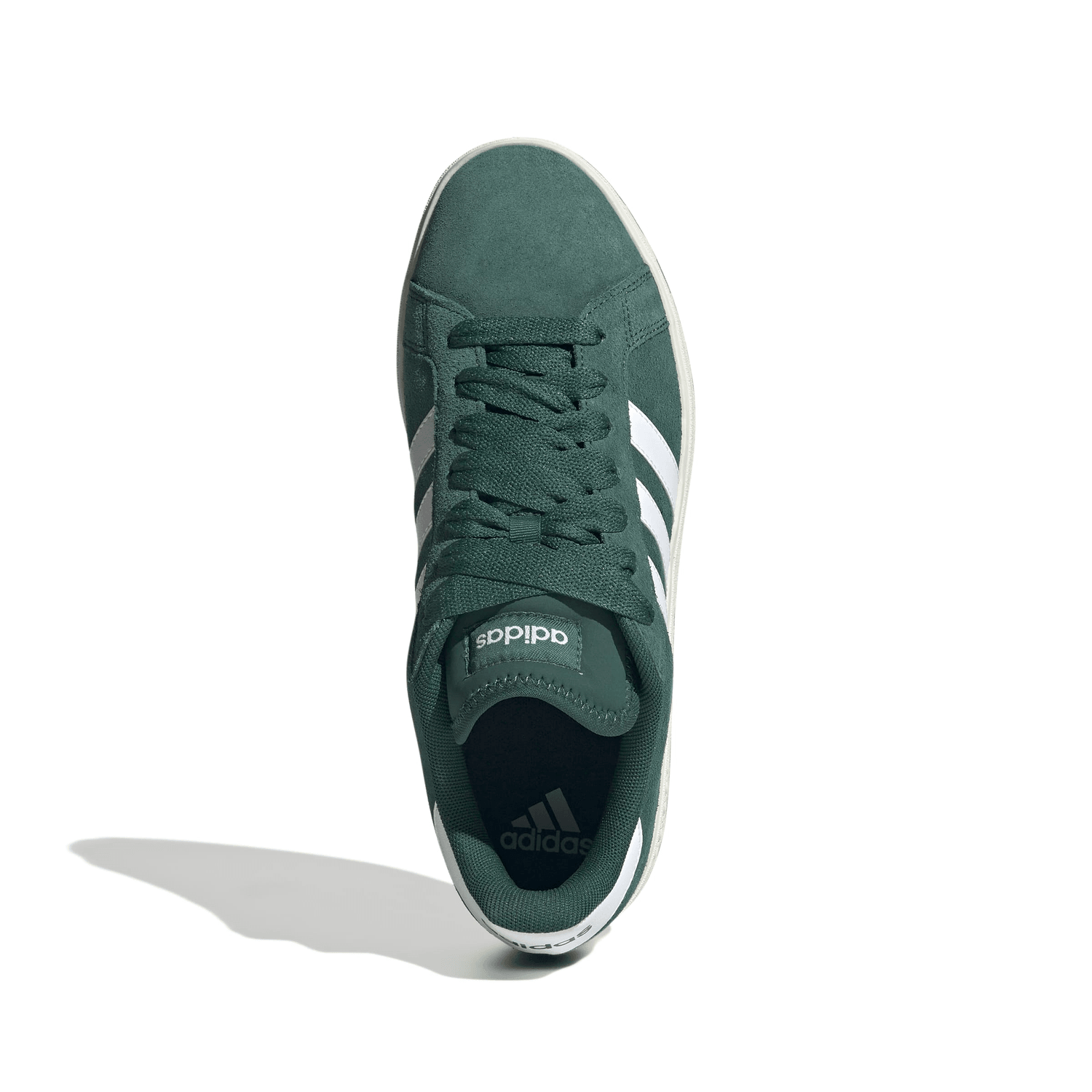 Tenis Hombre Adidas Grand Court Verde Casual Caballero — imagen 8