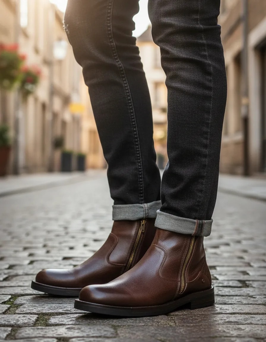 Botin Hombre Choppard Casual Cierre 1005268 Prm — imagen 7