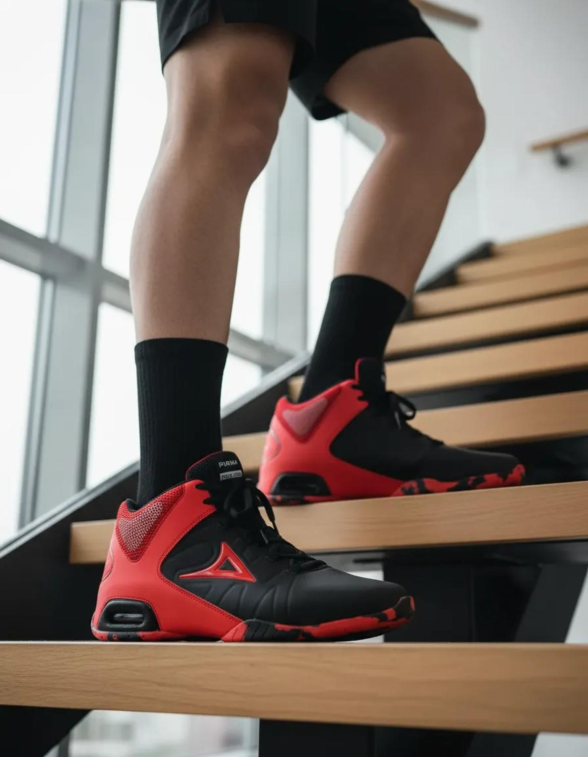 Tenis Bota Pirma Hombre Básquetbol Deportiva — imagen 1