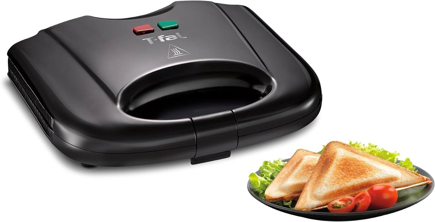 Sandwichera T-fal SM2118MX Antiadherente Negro — imagen 1