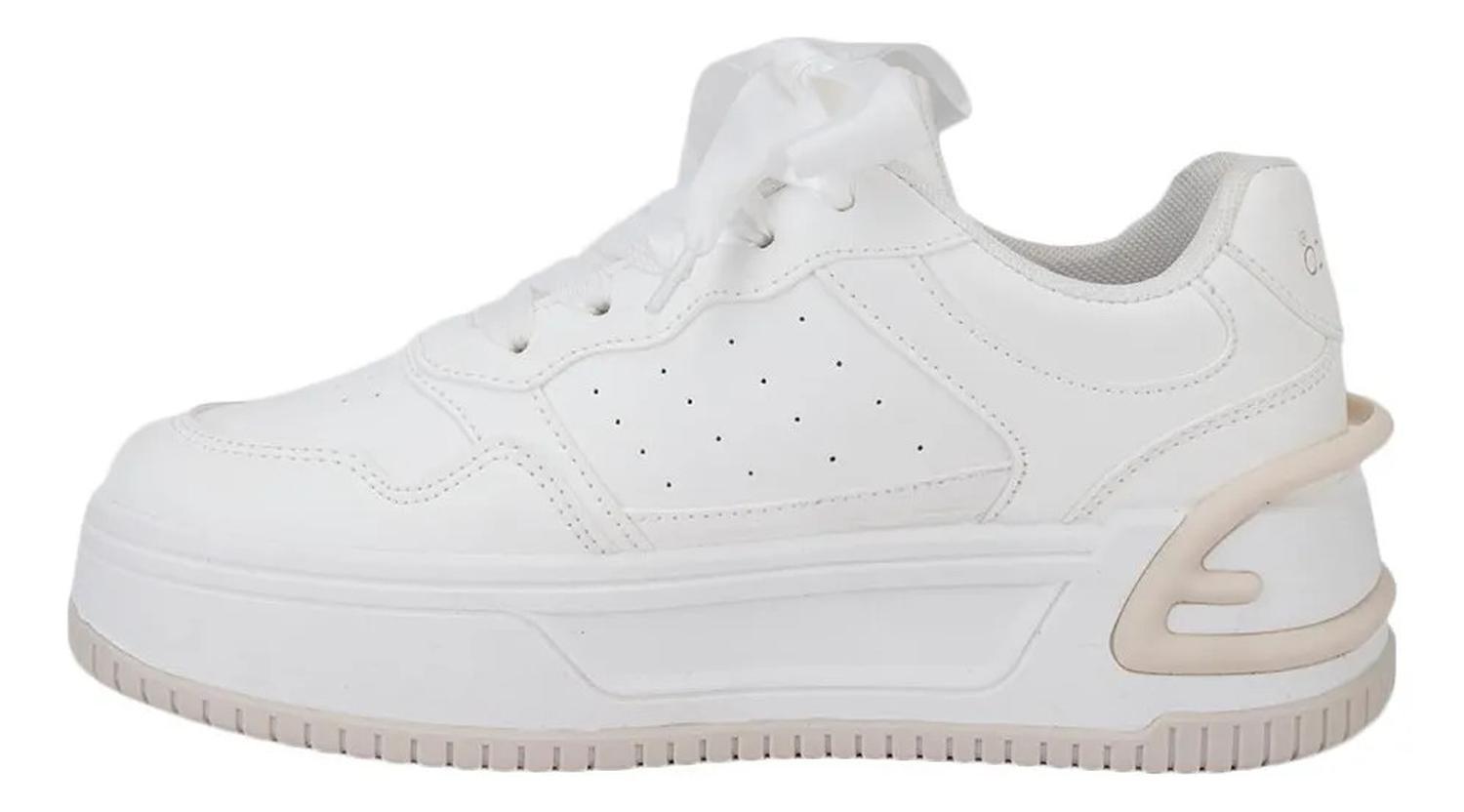 Tenis Next & Co Dama Plataforma Basico Liston 1251006 — imagen 5