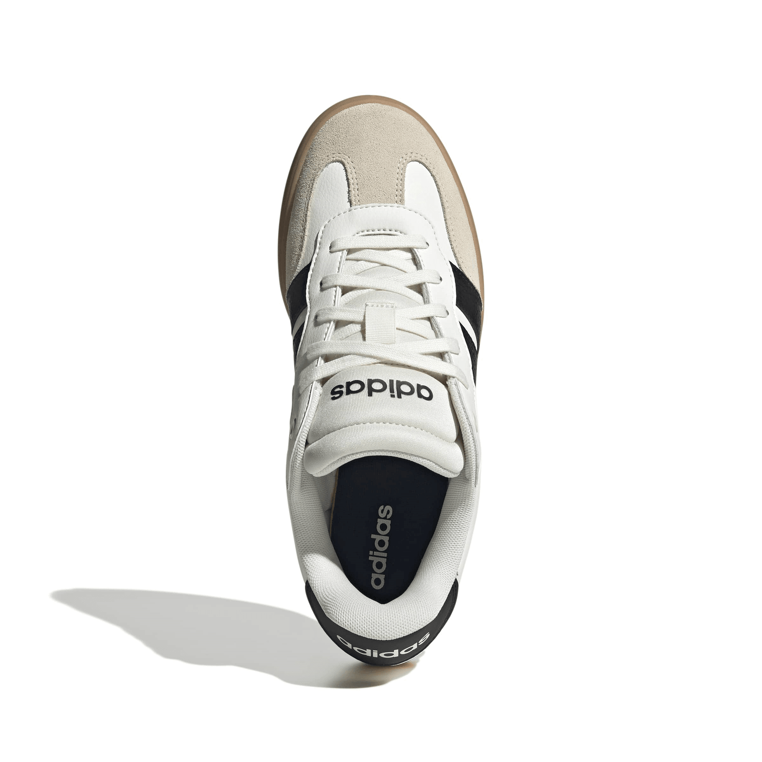 Tenis Adidas Barreda Dama Blanco Casual Cómodo Cintas Mujer — imagen 8