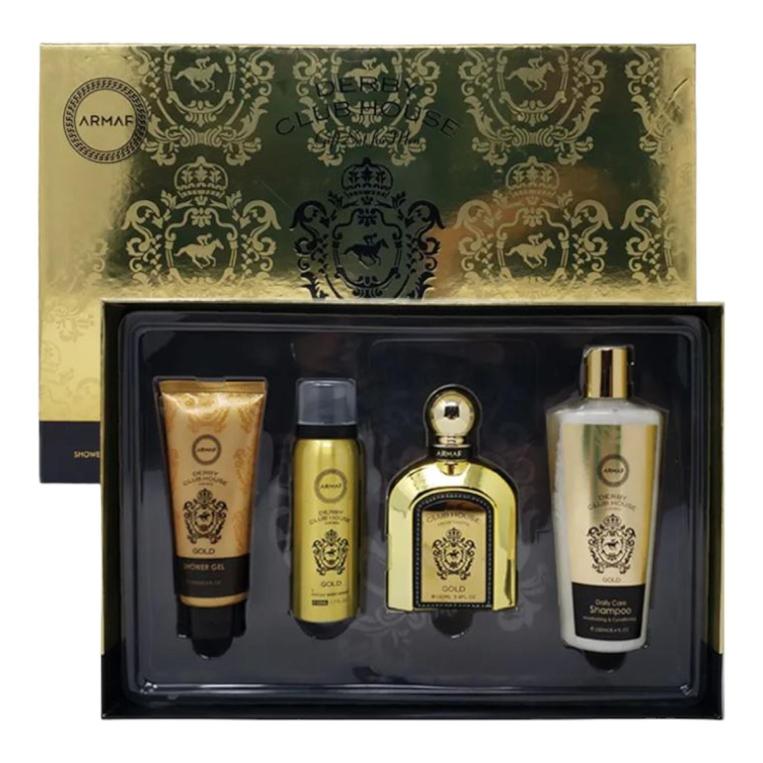 ARMAF DERBY CLUB HOUSE GOLD SET FOR MEN EDT 100 ML — imagen 3