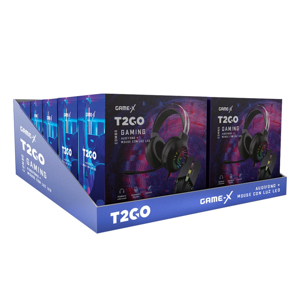 Kit Audífonos y mouse T2GO GameX 2 en 1 — imagen 5