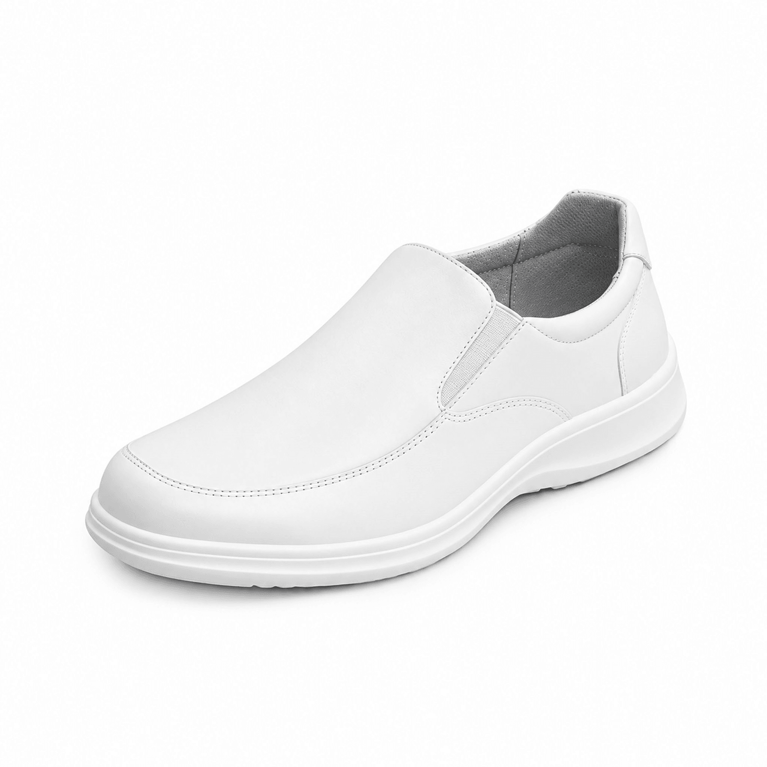 Zapato Hombre Flexi Kaiser Blanco De Servicio Slip On Casual Caballero — imagen 4