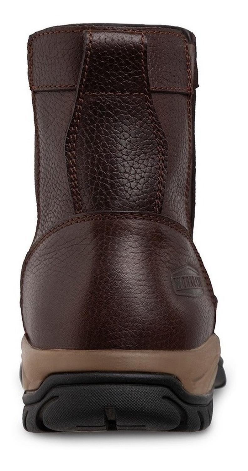 Bota Botin Roper Con Casco Cafe Workland — imagen 5