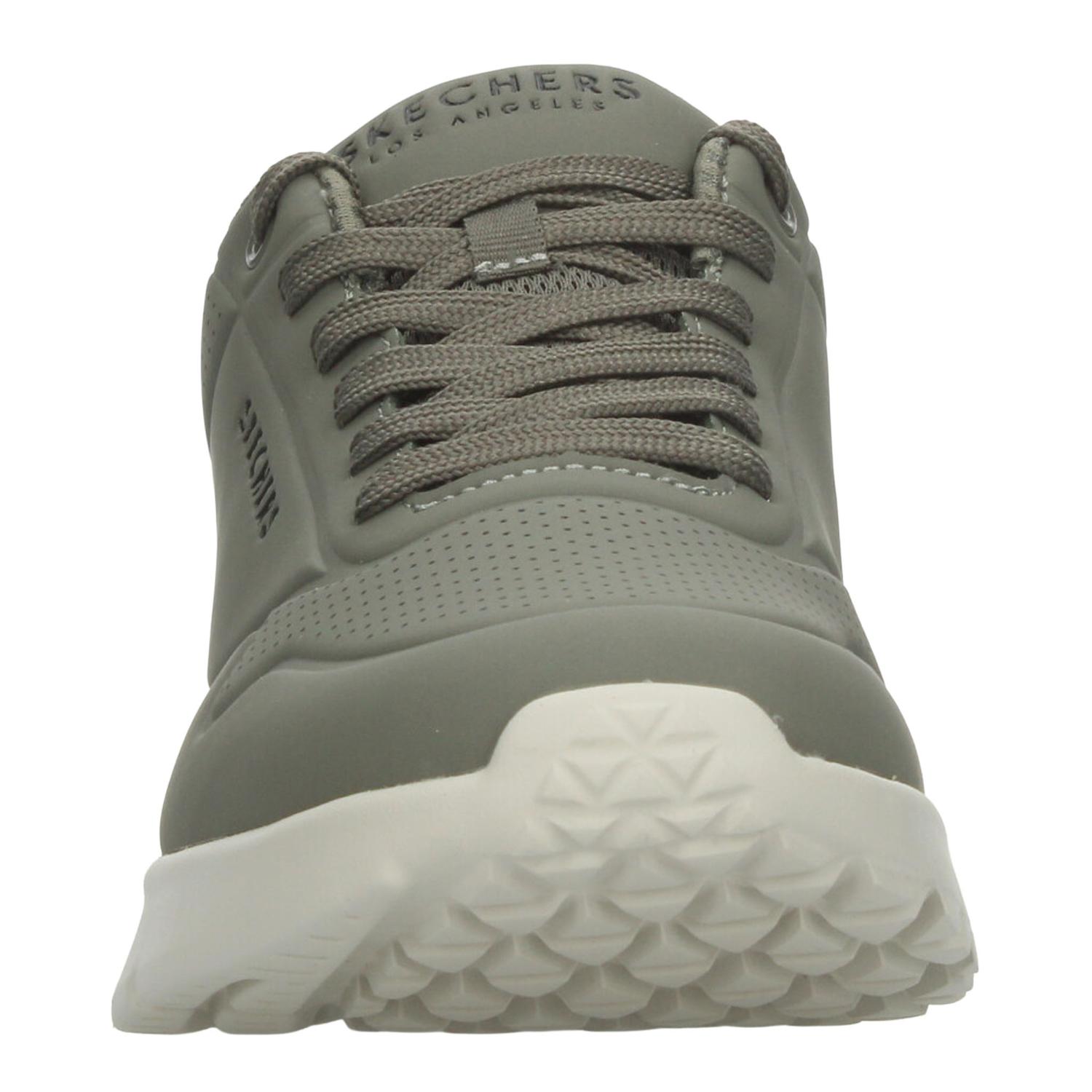 Tenis Hombre Skechers Uno Verde Oliva Casual Caballero — imagen 7