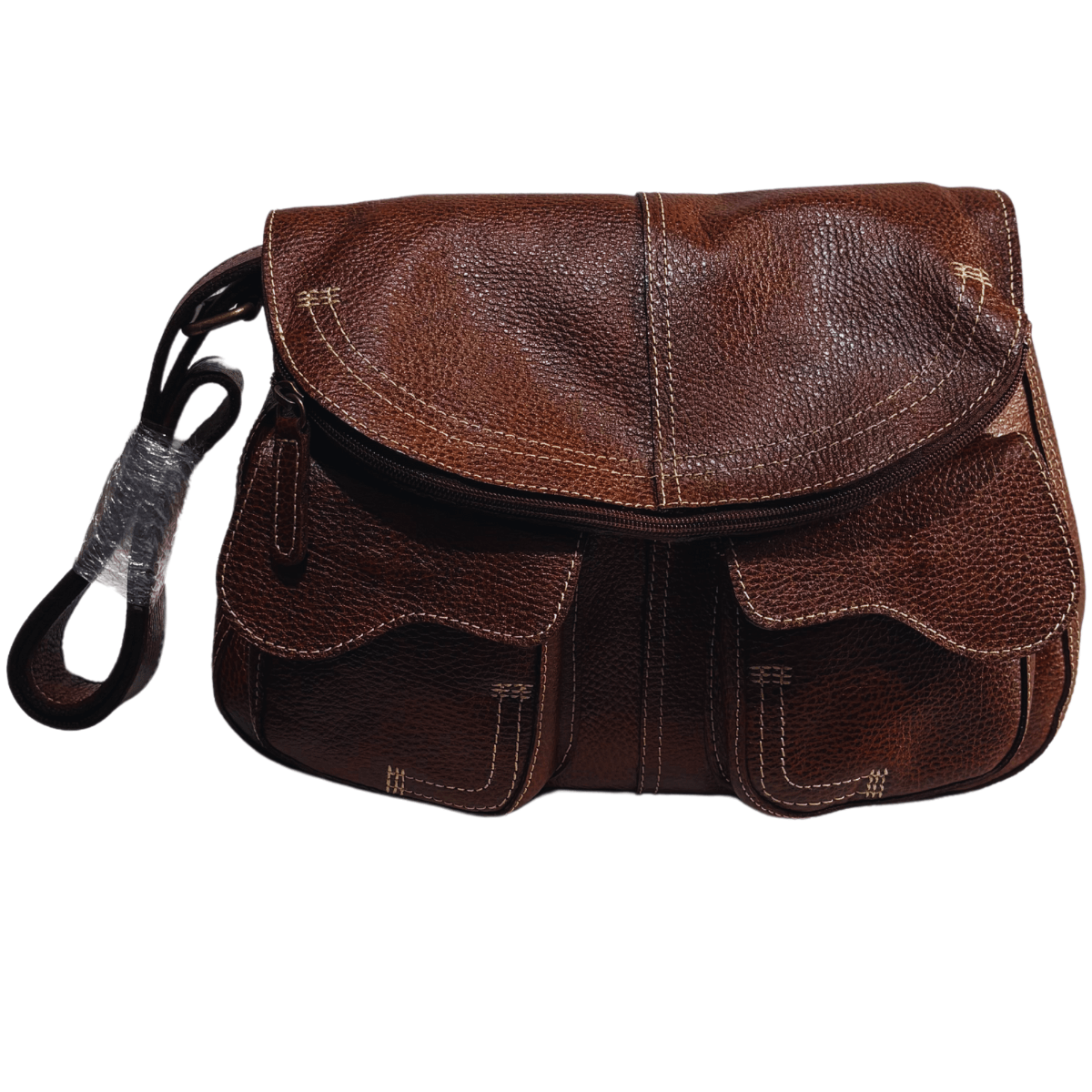 Mariconera De Piel Original Flotter Para Mujer Maya — imagen 14