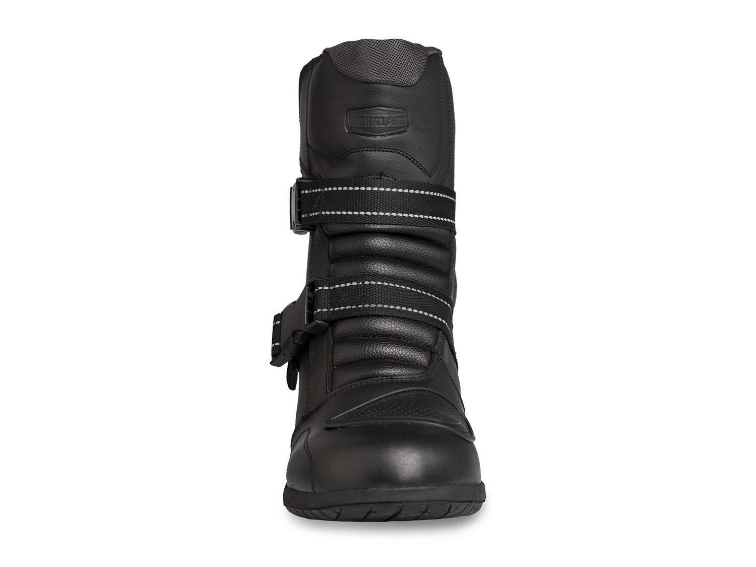 Bota hombre Biker Moto botín caballero Workland 80007 negro — imagen 3