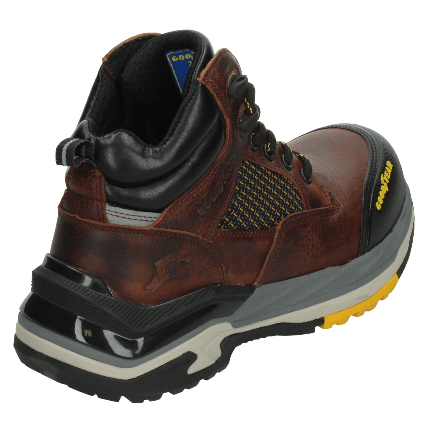 Bota Good Year Hombre Café Industrial Seguridad Casual Caballero — imagen 4