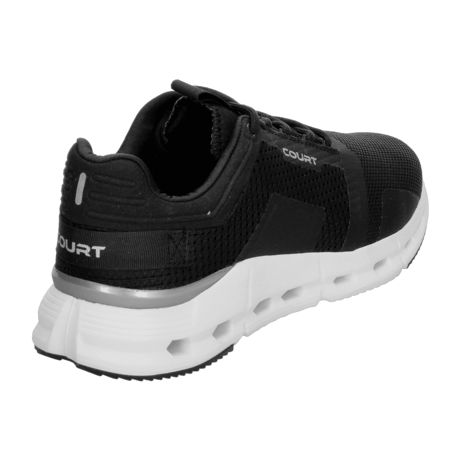 Tenis Hombre Court Negro Casual Caballero — imagen 4