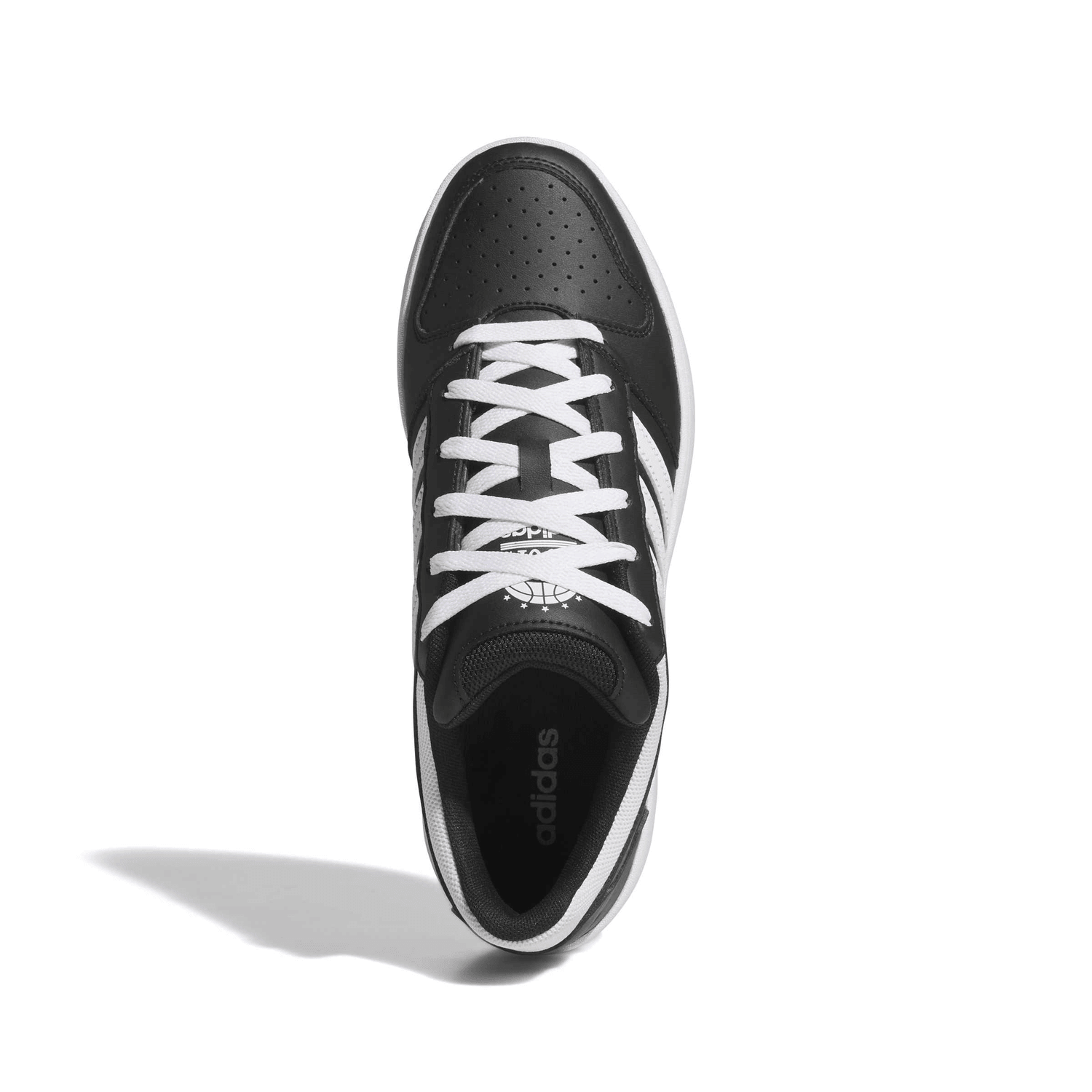 Tenis Adidas Hoops Classic Dama Casual Negro Mujer — imagen 7