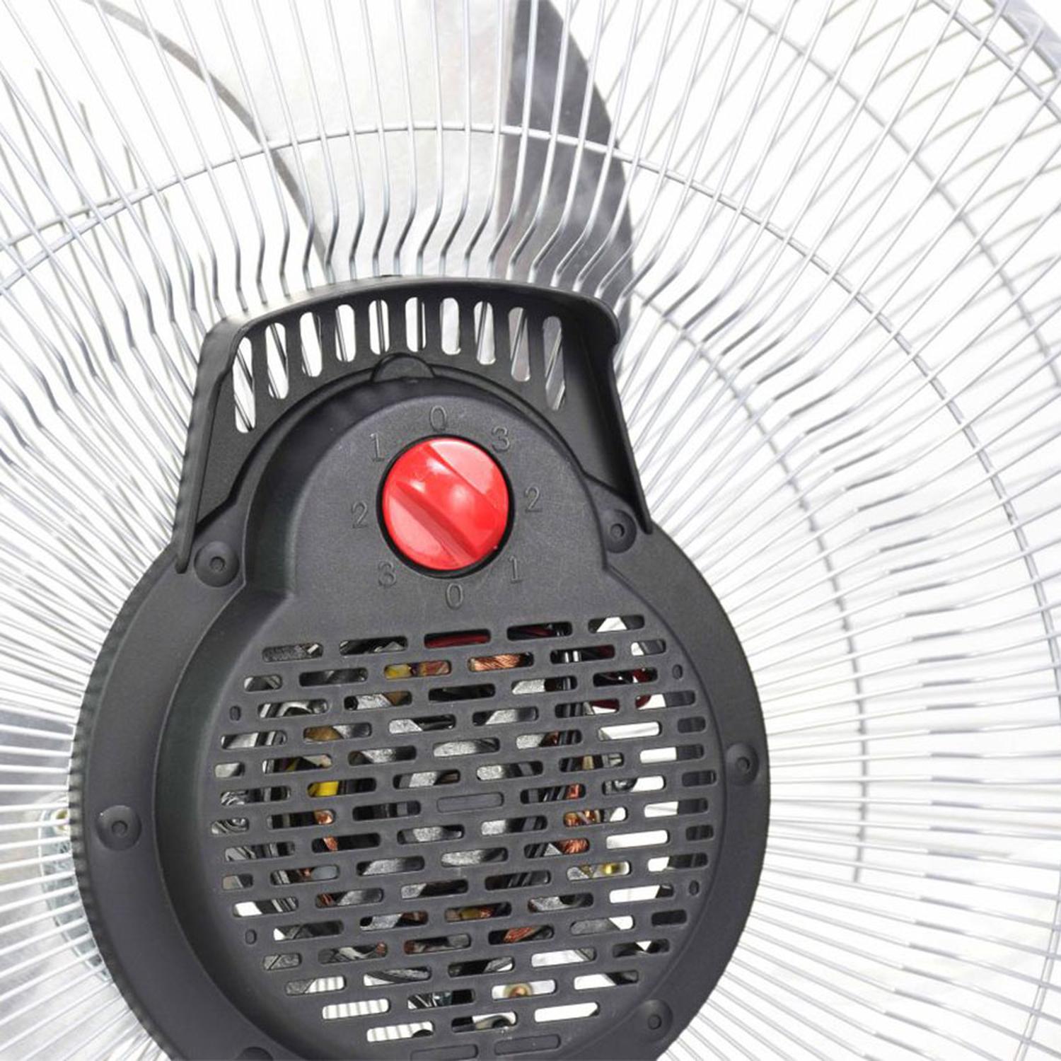 Ventilador Piso Pared Mytek 3347 16 Pulg 3 Vel Metal — imagen 4
