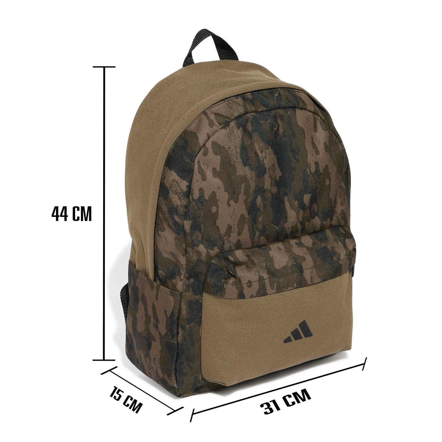 Mochila Adidas Camo Graphic Hombre Verde Escolar Ligera Caballero 32L — imagen 6