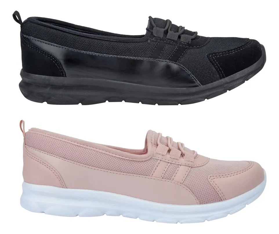 Tenis Shosh Sport Dama Kit 2 Pares Slip On 1138426 — imagen 8