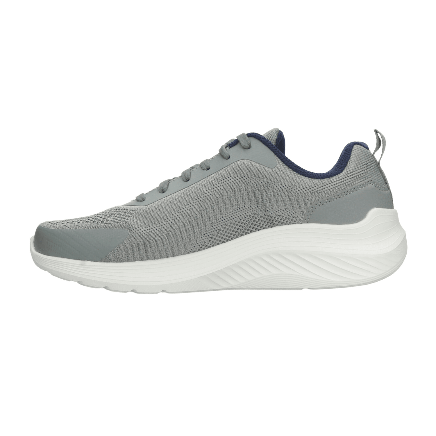 Tenis Hombre Skechers Bobs Sport Gris Deportivo Caballero — imagen 6