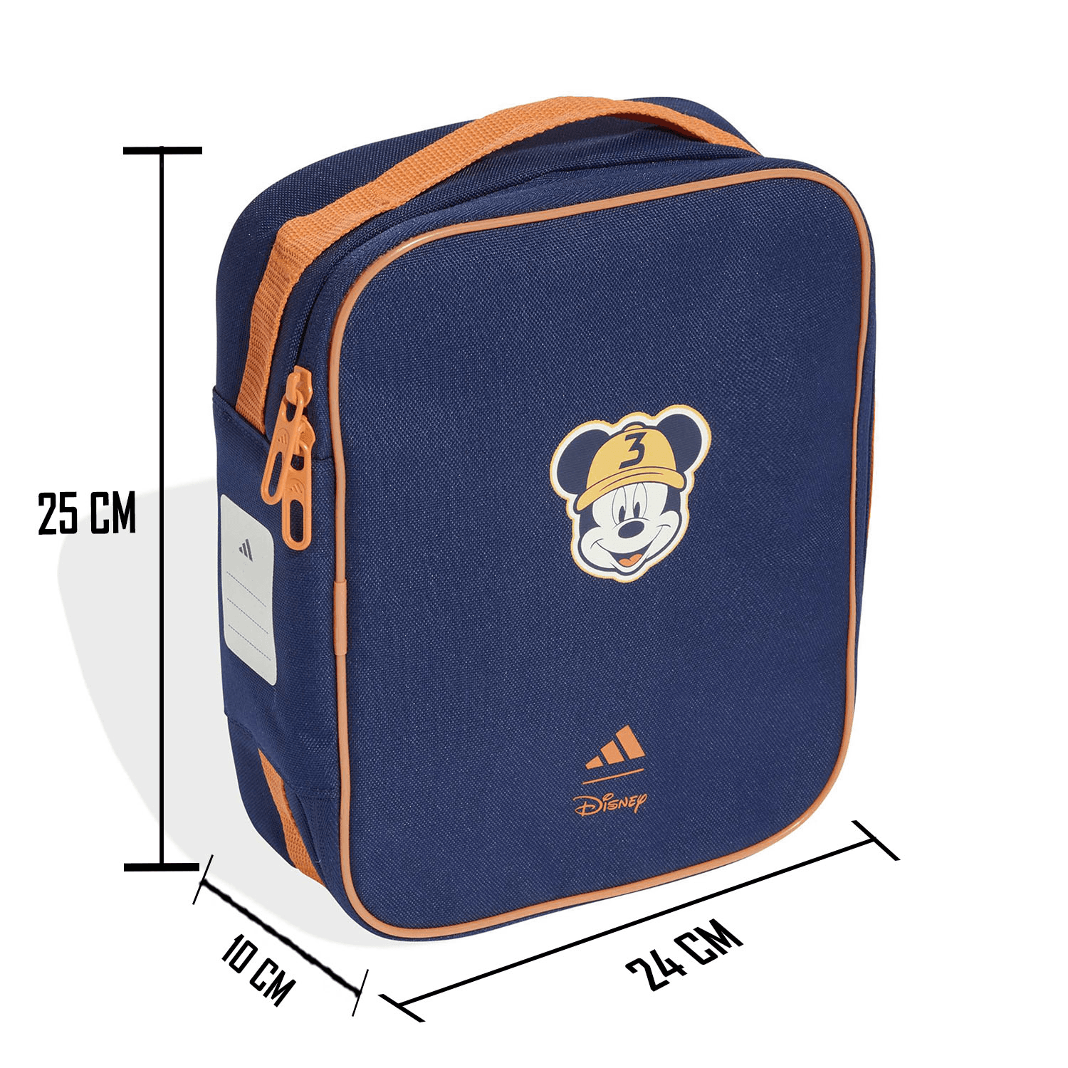Lonchera Niño Adidas Disney Mickey Mouse Escolar Azul Infantil — imagen 7
