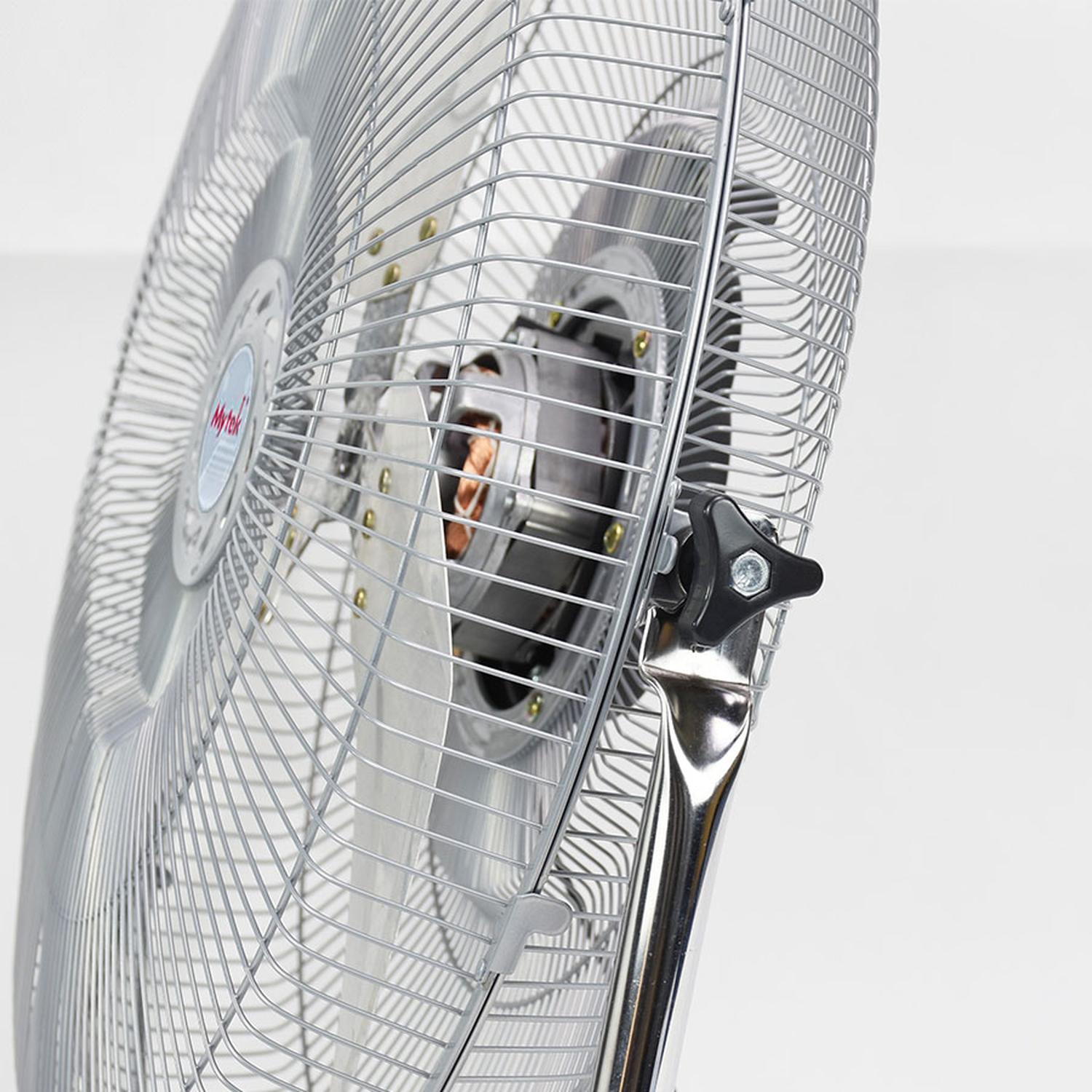 Ventilador Piso Pared Mytek 3347 16 Pulg 3 Vel Metal — imagen 3