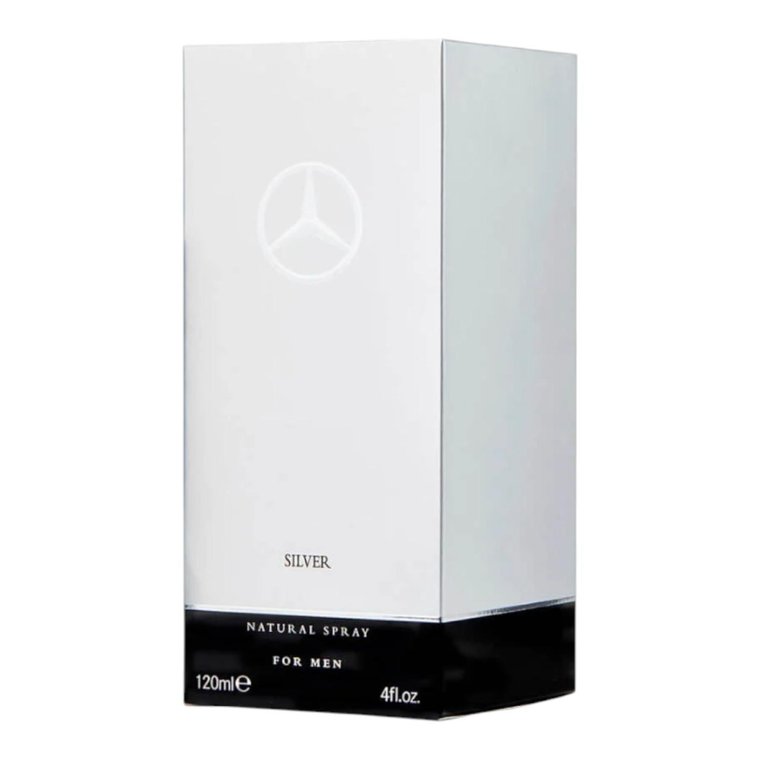 MERCEDES BENZ SILVER EDT 120 ML — imagen 2