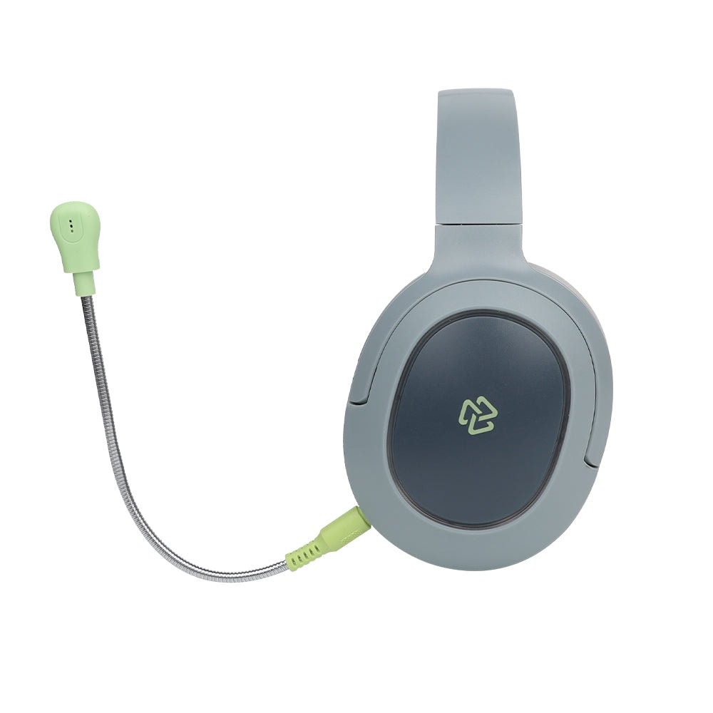 Audífono Inalámbrico On ear STF VIVA: 3 hrs uso Micrófono removible, Gris — imagen 5
