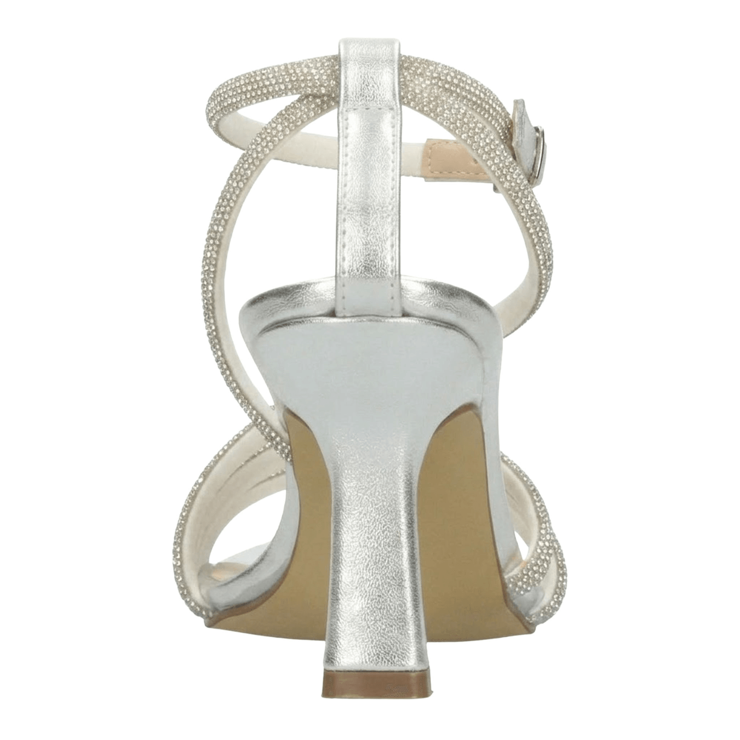 Tacones Rivedy Dama Fiesta Noche Plateado Mujer — imagen 7