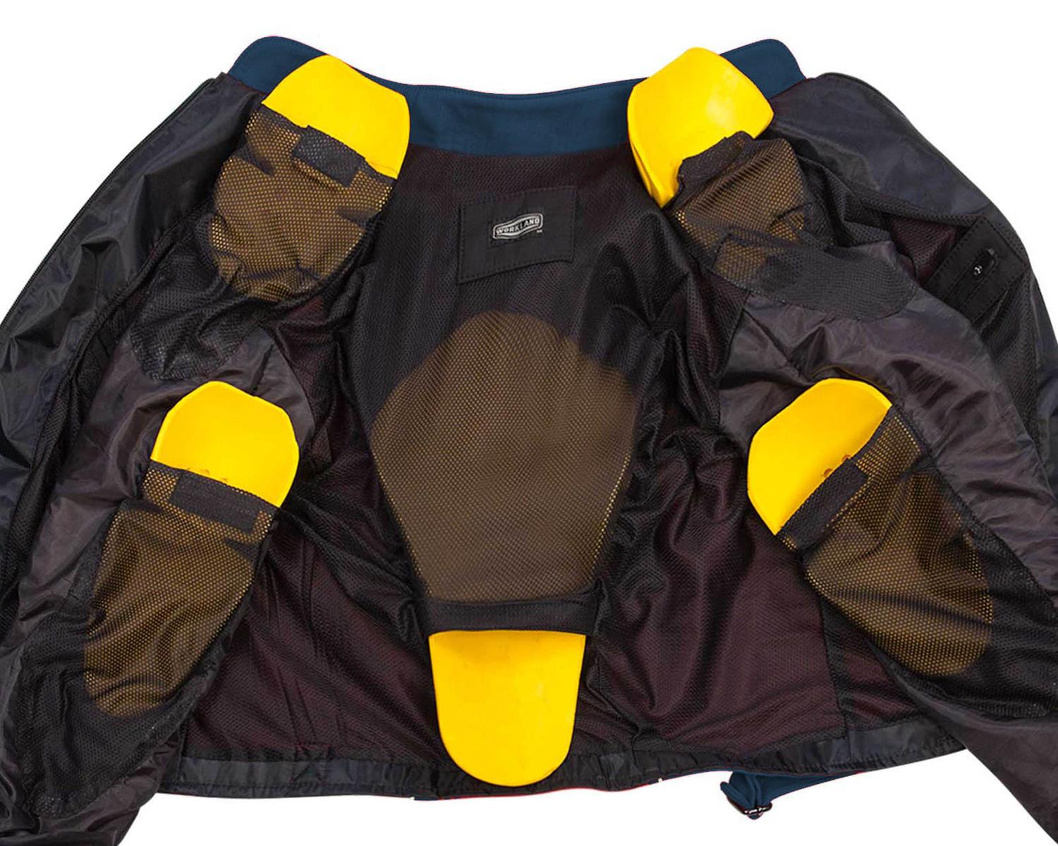 Chamarra moto mujer impermeable protecciones biker WKL 85 AM — imagen 6
