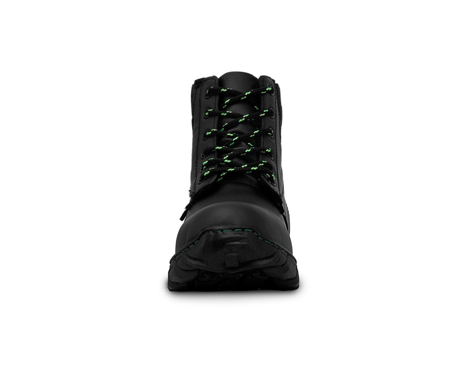 Botas industriales tacticas hombre trabajo Piel botin P03 — imagen 3