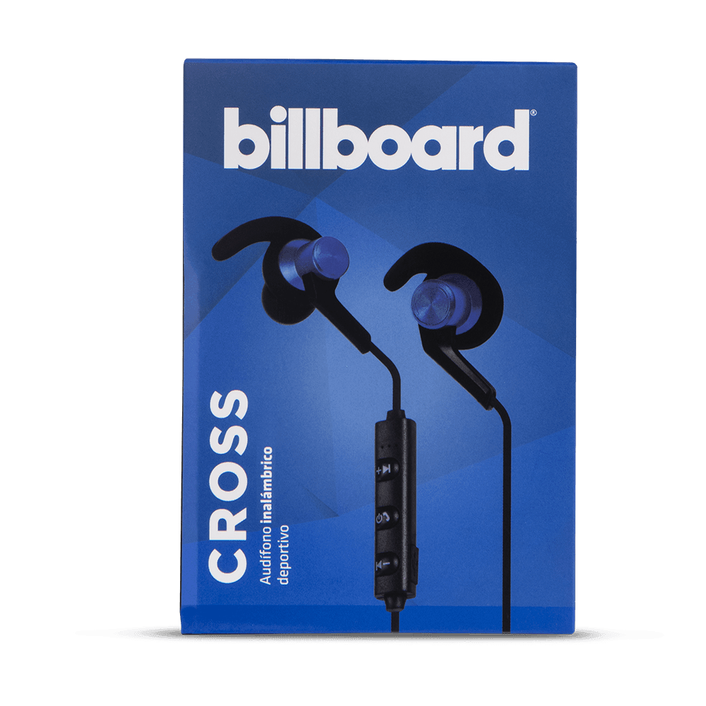 Audífonos Inalámbricos In-ear Billboard Cross: 3 hrs de uso, Deportivos Azul — imagen 5