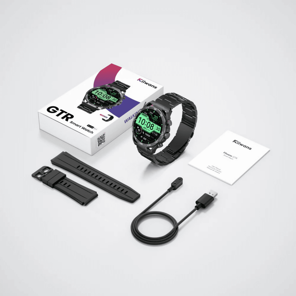Smartwatch Filwans GTR Negro + Audifonos SABALA ST-764 — imagen 7