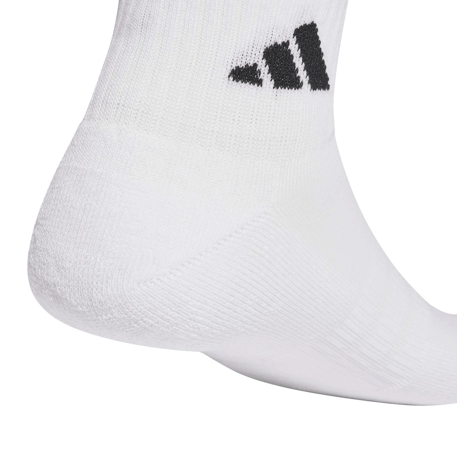 Calcetines Adidas Cushioned Casual 3 Pares Blanco Unisex — imagen 4
