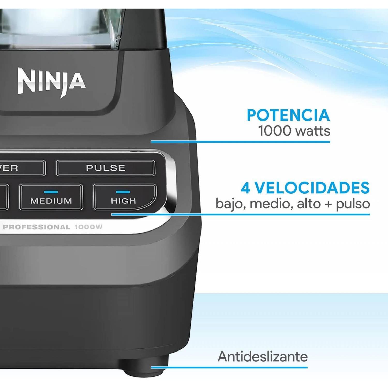 Licuadora Profesional Ninja CO610 1000 W 2.1 L Negro — imagen 3