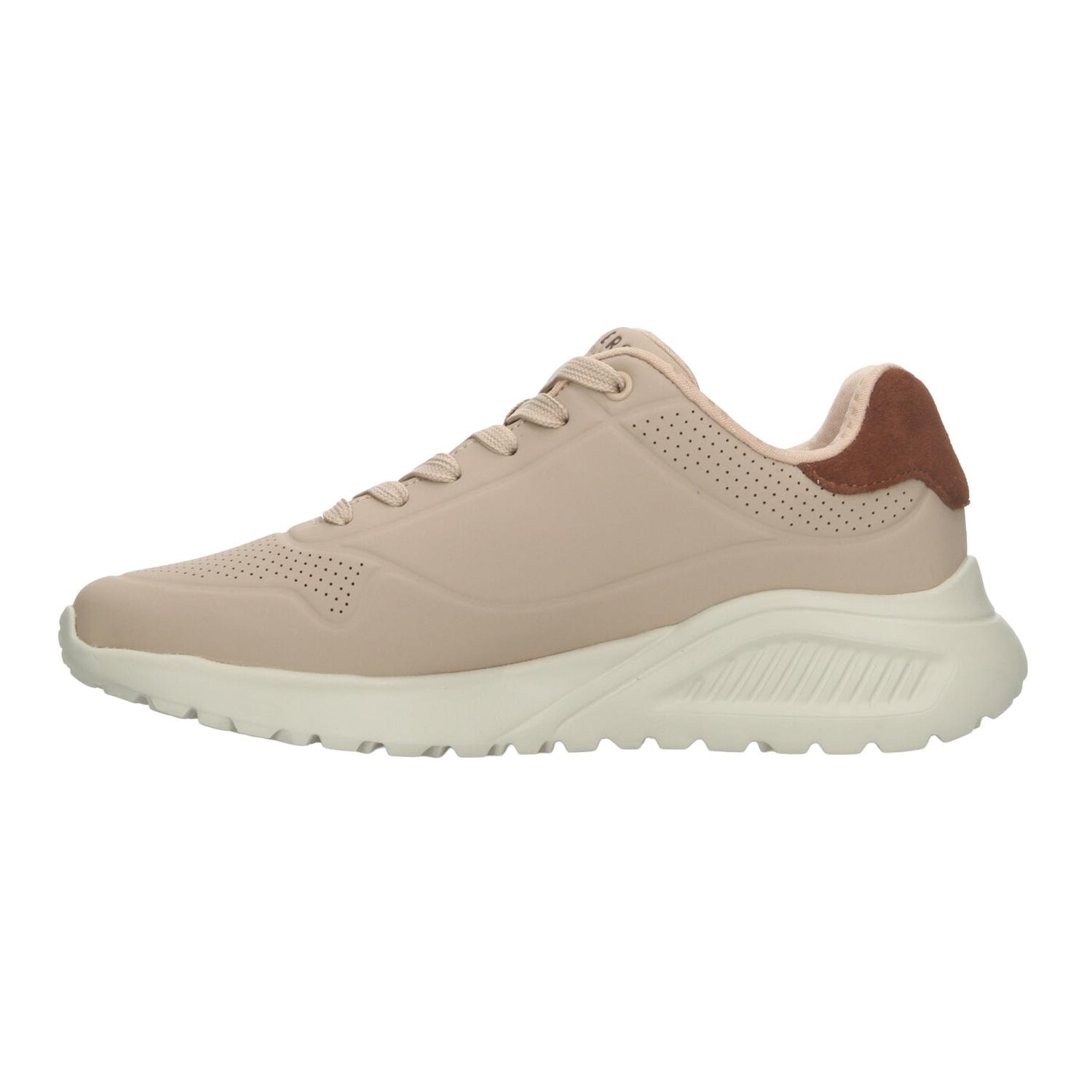 Tenis Skechers Uno Lite Hombre Casual Beige Caballero — imagen 5