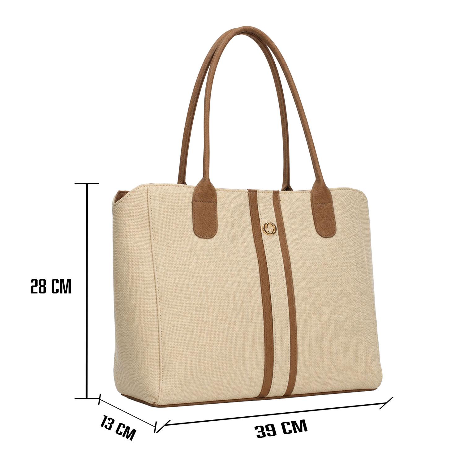 Bolsa Ferretina Dama Casual Beige Mujer — imagen 4
