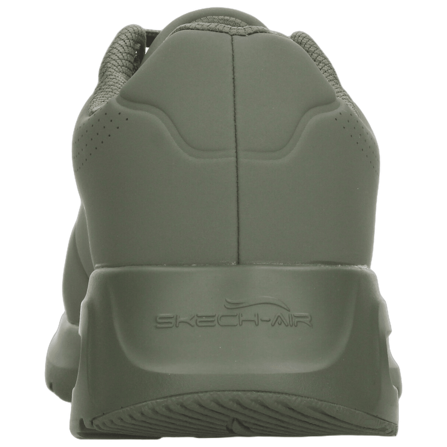 Tenis Hombre Skechers Uno Verde Oliva Casual Cinta Caballero — imagen 8
